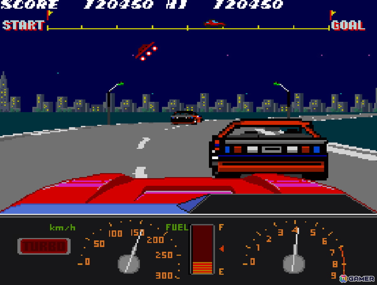 移り変わる美しい情景の先にある栄光のゴールを目指すレースゲーム「KONAMI RF2 Red Fighter」がアケアカ/アケアカ2として4月16日に配信！の画像5
