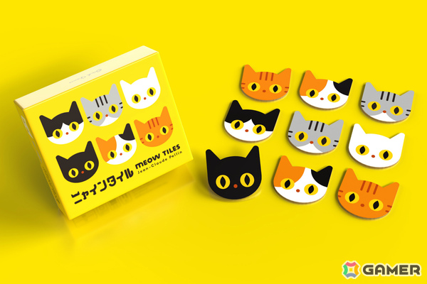 ボードゲーム「ナインタイル」のネコバージョン「ニャインタイル」がゲームマーケット2026春で先行販売！の画像1