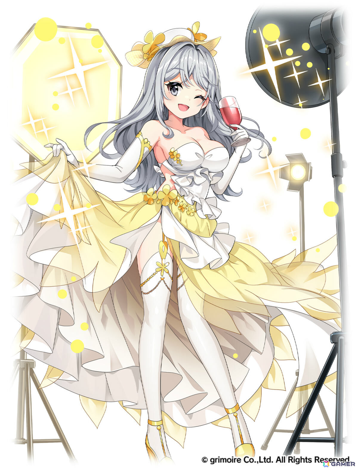 「ブレ×ブレ」日高里菜さん演じるSS魔剣「魔剣グラム:Blaze」に新ドレス魔装が解禁！製造フェス「魔剣製造《11th Anniversary Party》」が開催の画像
