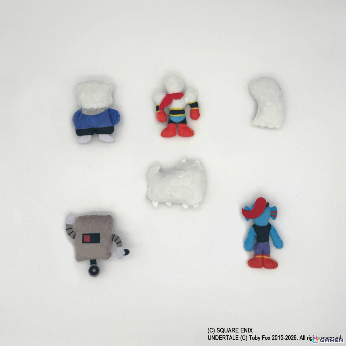 「UNDERTALE」サンズたちのぬいぐるみマグネットや「むかしむかし…」「スノーフルのまち」のオルゴールが9月9日に発売!の画像