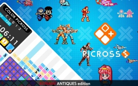 「ピクロスS KONAMI ANTIQUES edition」体験版が配信！「けものフレンズピクロス」など20タイトルを対象にした20％オフセールも