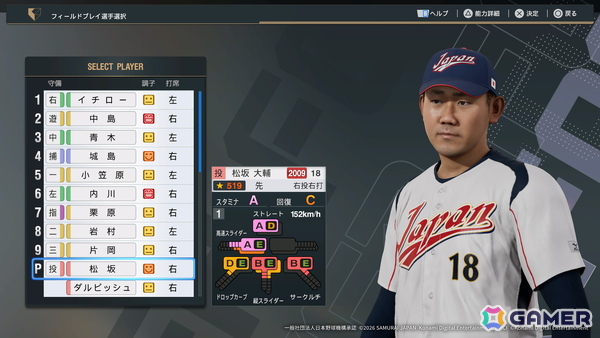 「プロ野球スピリッツ2026」が7月16日にPS5/Steamで発売!侍ジャパンやベネズエラ代表も実名で登場する「2026 WORLD BASEBALL CLASSIC」モードを搭載の画像5