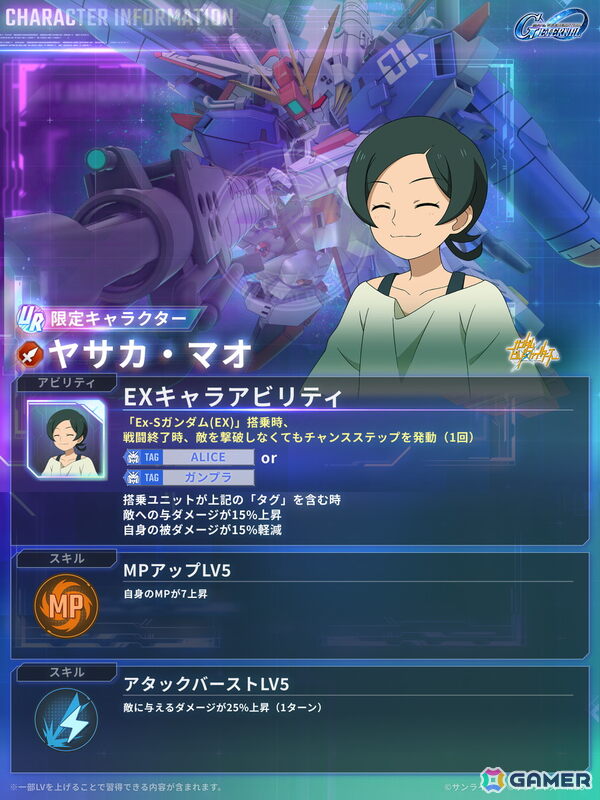「SDガンダム ジージェネレーション エターナル」がサービス開始から1周年！UR「Ex-Sガンダム（EX）」「ガンダム・ファラクト（Season2仕様）（EX）」も登場の画像5