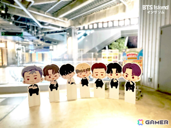 「BTS Island:インザソム」渋谷で行われたオフラインイベントの初週レポートが公開！ラッキードローに長蛇の列、特設フォトスポットも登場の画像4