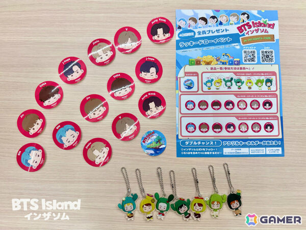 「BTS Island:インザソム」渋谷で行われたオフラインイベントの初週レポートが公開！ラッキードローに長蛇の列、特設フォトスポットも登場の画像5
