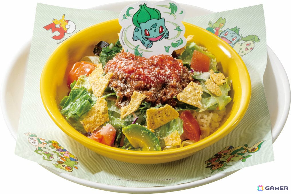 ガスト×ポケモン30周年キャンペーンが4月23日より全店で開催！ピカチュウのしっぽ型カッターでホイルを開くチーズINハンバーグなどのメニューが登場の画像