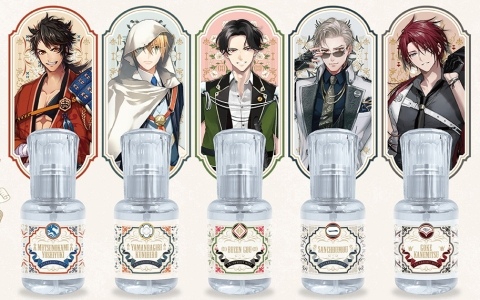 「刀剣乱舞ONLINE」より刀剣男士をイメージしたフェイス&ボディミスト「UrMist(ユアミスト)」第2弾が登場!陸奥守吉行や山姥切国広など5振りがラインナップの画像