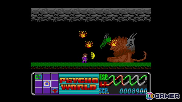 炎や氷・飛行など8つのESPを使い分けてステージを攻略していくアクションゲーム「EGGコンソール サイコ・ワールド MSX2」がSwitchでリリース！の画像3