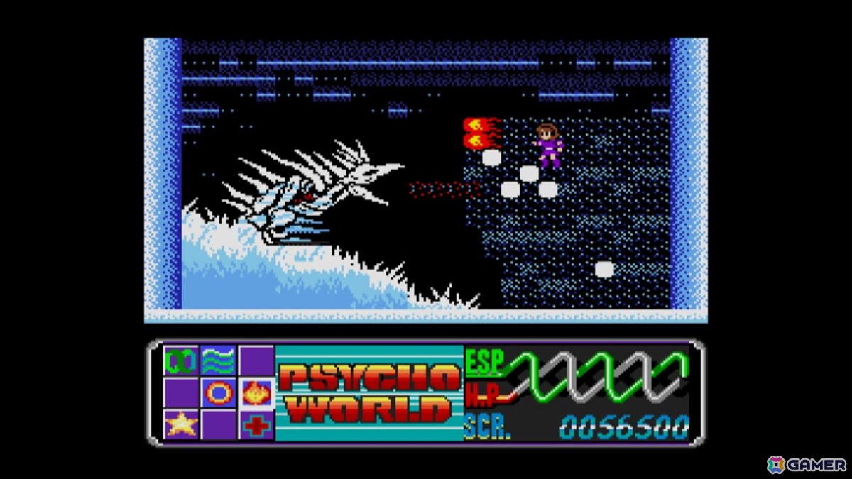炎や氷・飛行など8つのESPを使い分けてステージを攻略していくアクションゲーム「EGGコンソール サイコ・ワールド MSX2」がSwitchでリリース！の画像