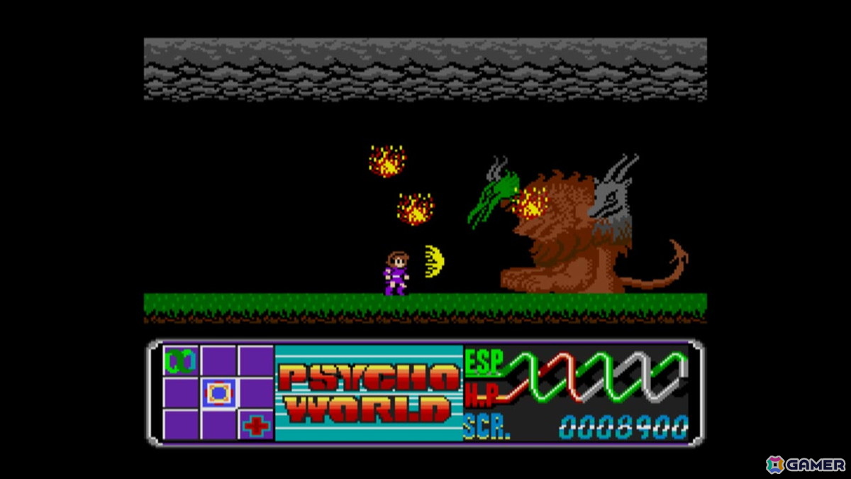 炎や氷・飛行など8つのESPを使い分けてステージを攻略していくアクションゲーム「EGGコンソール サイコ・ワールド MSX2」がSwitchでリリース！の画像
