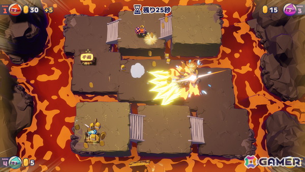 はちゃめちゃ3D忍者バトル「ニンジャム！」がSwitchでも配信！いつでもどこでも最大4人で“ゴッド・オブ・ニンジャ”を目指せの画像10