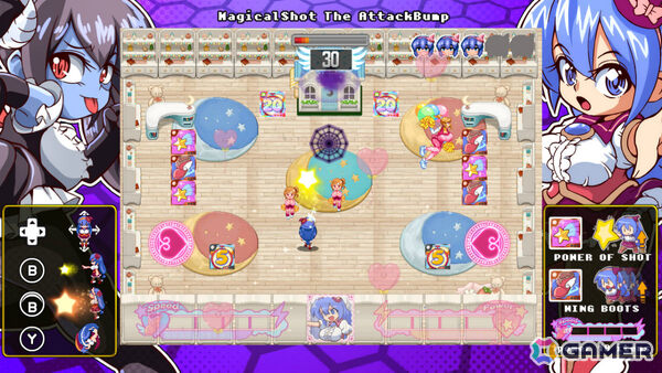 魔法弾で敵を吹き飛ばし壁に激突させる見下ろし型2Dアクション「ツクールシリーズ　マジカルショット・ザ・アタックバンプ☆」がリリース！の画像4