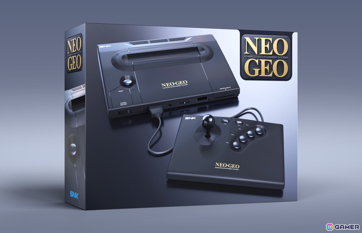 PLAIONがSNKとの協業で家庭用ゲーム機「NEOGEO AES＋」を11月12日に
