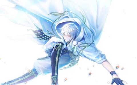 アイスショー「刀剣乱舞 - ICE BLADE -」鶴丸国永の描き下ろしキャラクタービジュアルが公開！