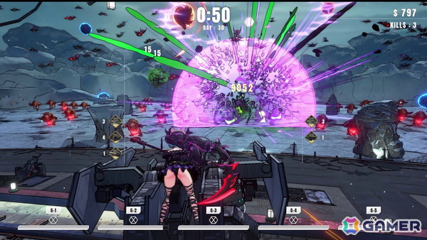 「タレットと少女」スピーディで個性的な新キャラ「レイヴン」が参戦！進行システム「ショップ」やカスタマイズ要素の拡張、フォトモードの強化もの画像9