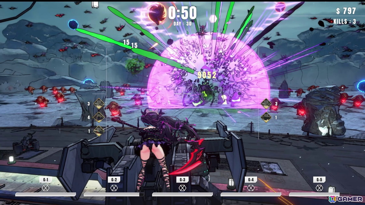 「タレットと少女」スピーディで個性的な新キャラ「レイヴン」が参戦！進行システム「ショップ」やカスタマイズ要素の拡張、フォトモードの強化もの画像