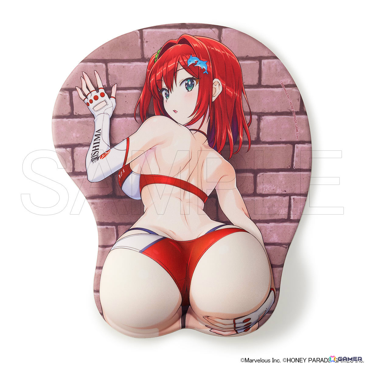 「ドルフィンウェーブ」入華とみちるの立体マウスパッド＆アクリルスタンドが登場！あみあみで受注受付を開始の画像1