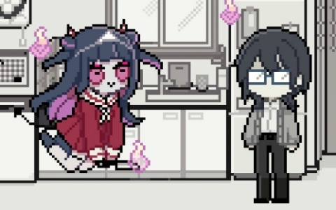 ユーレイとなった少女が愛する人を“あちら側”へ連れていくドット絵・微ホラー系ADV「でこれいと・でこれいしょん」CS版が配信！