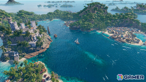 Corsair Coveの海戦画面