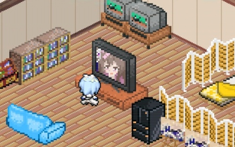 新人Nextuber・シルと廃れてしまった電脳セカイの再栄を目指す部屋づくり×配信者育成SLG「シルと星無きセカイの再栄録」が発売！