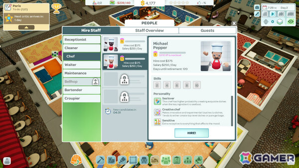 ホテル経営シム「Hotel Architect」正式版が5月14日にリリース！カスタムサンドボックスモードや新ロケーション「ロンドン」「バイエルン」などが登場の画像