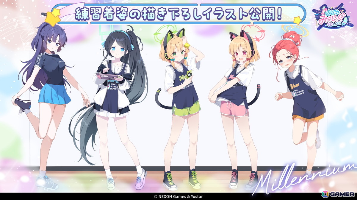 「ブルアカ」やきとりの扇屋コラボや名古屋でのスタンプラリーの開催が決定！ブルアカみゅーじっく♪3D LIVE、ブルアカDJふぇす！つあーの続報もの画像