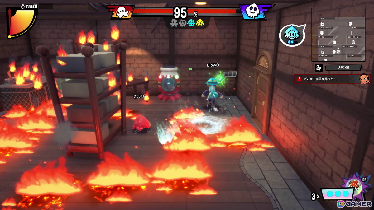 消防士アクション×人狼ゲーム「OCTOPinbs」を先行プレイ！正体がバレても楽しめる新感覚の人狼アクションの画像