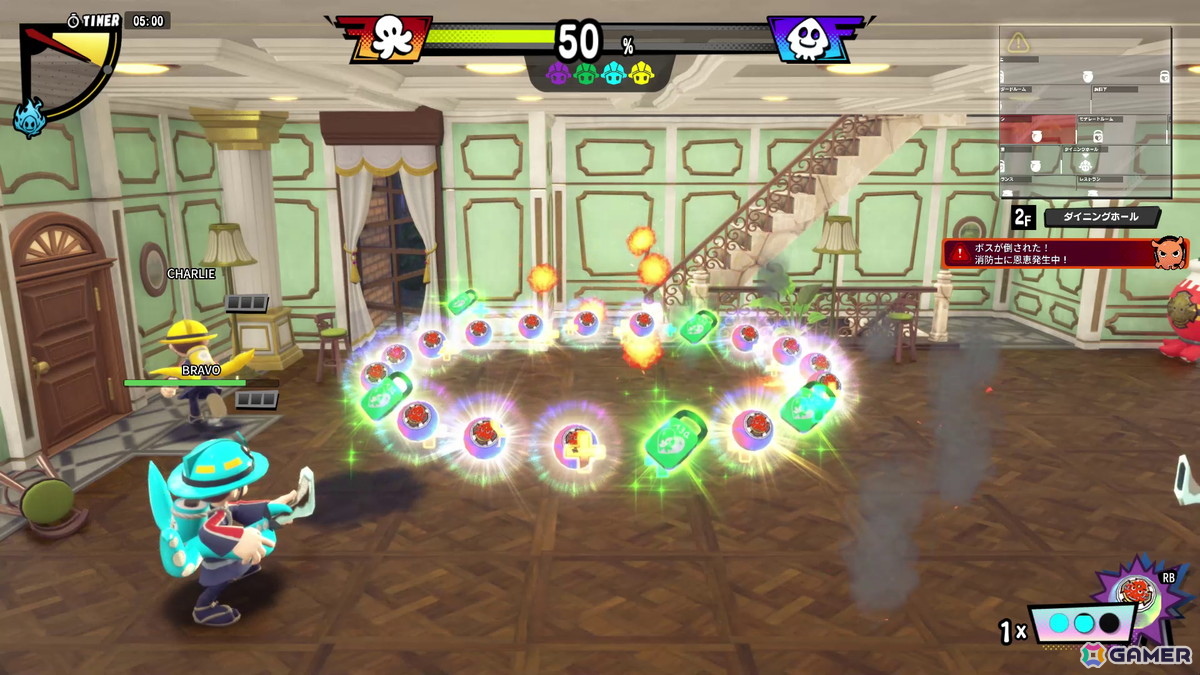 消防士アクション×人狼ゲーム「OCTOPinbs」を先行プレイ！正体がバレても楽しめる新感覚の人狼アクションの画像