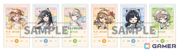 「勝利の女神：NIKKE」とタワーレコードのコラボPOP UP SHOP＆コラボカフェが5月1日より開催！T.T. STARの描き下ろしグッズなどを発売の画像7