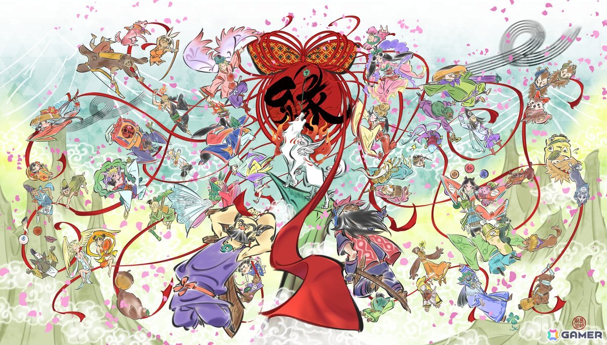 「大神」シリーズ20周年を記念した特設サイトがオープン！島崎麻里氏の描き下ろしの20周年記念アートも公開の画像