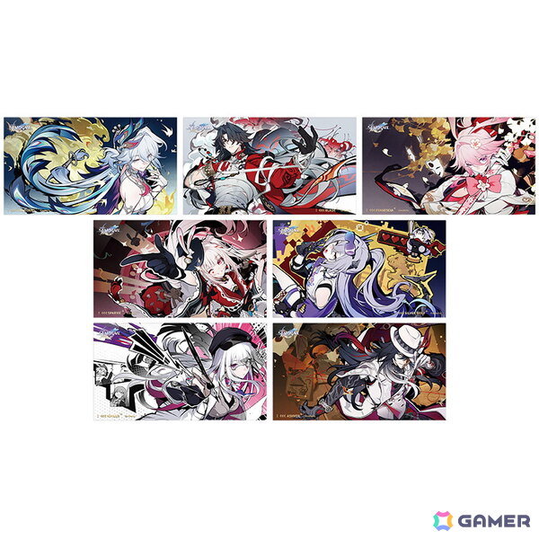 「スタレ」爻光や火花、緋英、銀狼のイラストを使用したマウスパッド、タペストリーなどがアニメイト限定で4月25日より販売！の画像4