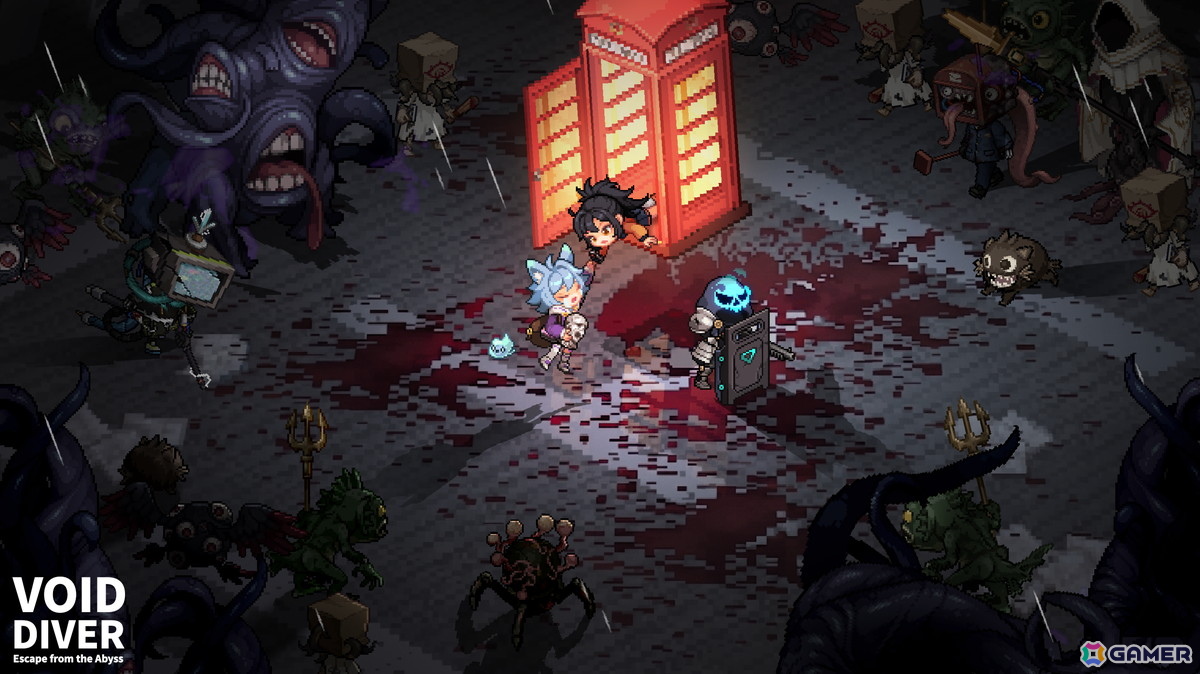 「VOID DIVER: Escape from the Abyss」がウイッシュリスト登録90,000件を突破!Steamデモ版のアップデートとともに第4のダイバー・レイヴンがプレイ可能にの画像