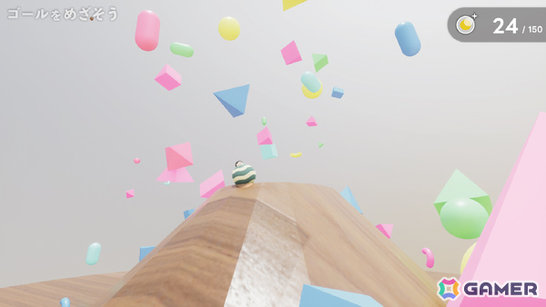 “ころがり”と“くっつき”でゴールを目指す物理パズルアクション「コロコロフレンズ」のSteamページが公開!くっつくモノによってアクションが広がるの画像