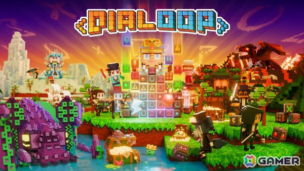 ローグライト×パズルゲーム「Dialoop」Steam版が正式リリース！新たなプレイアブルキャラやボス、“隠しミニゲーム”が追加の画像1