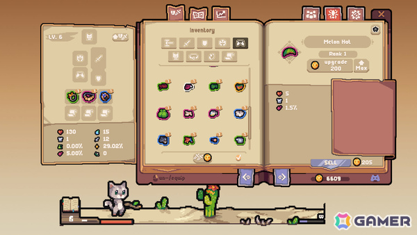 Bongo Catにインスパイアされたデスクトップ冒険RPG「Tap Tap Loot」がSteamで配信中!タイピングで猫の冒険をサポートしようの画像