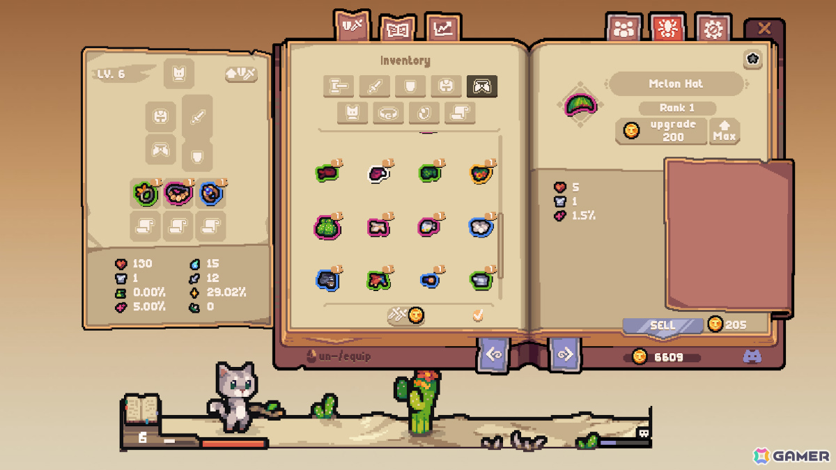 Bongo Catにインスパイアされたデスクトップ冒険RPG「Tap Tap Loot」がSteamで配信中！タイピングで猫の冒険をサポートしようの画像7
