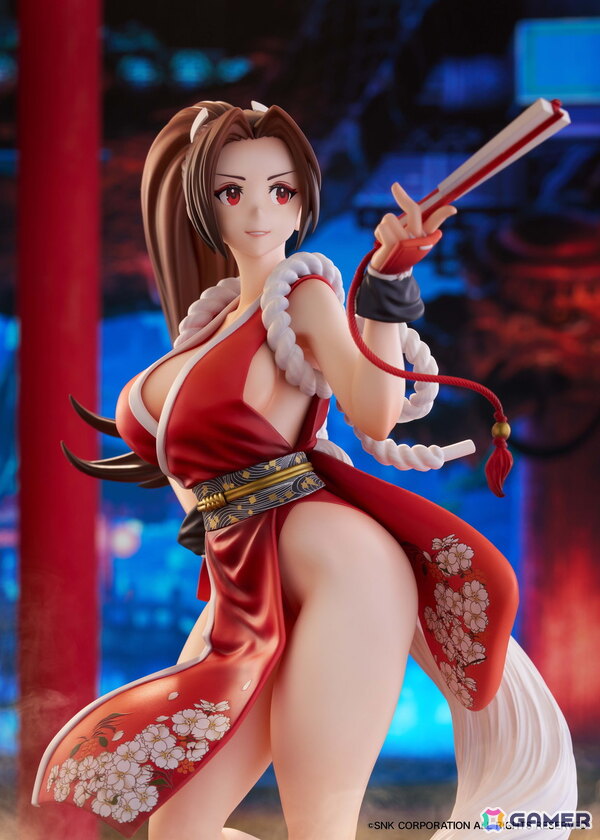 「THE KING OF FIGHTERS XV」不知火流忍術を継承するくノ一・不知火舞がフィギュア化！hncl先生が描き下ろした色気と余裕を漂わせる表情や佇まいを再現の画像10