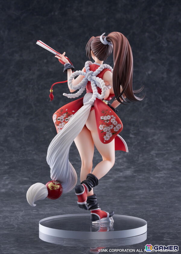 「THE KING OF FIGHTERS XV」不知火流忍術を継承するくノ一・不知火舞がフィギュア化！hncl先生が描き下ろした色気と余裕を漂わせる表情や佇まいを再現の画像6