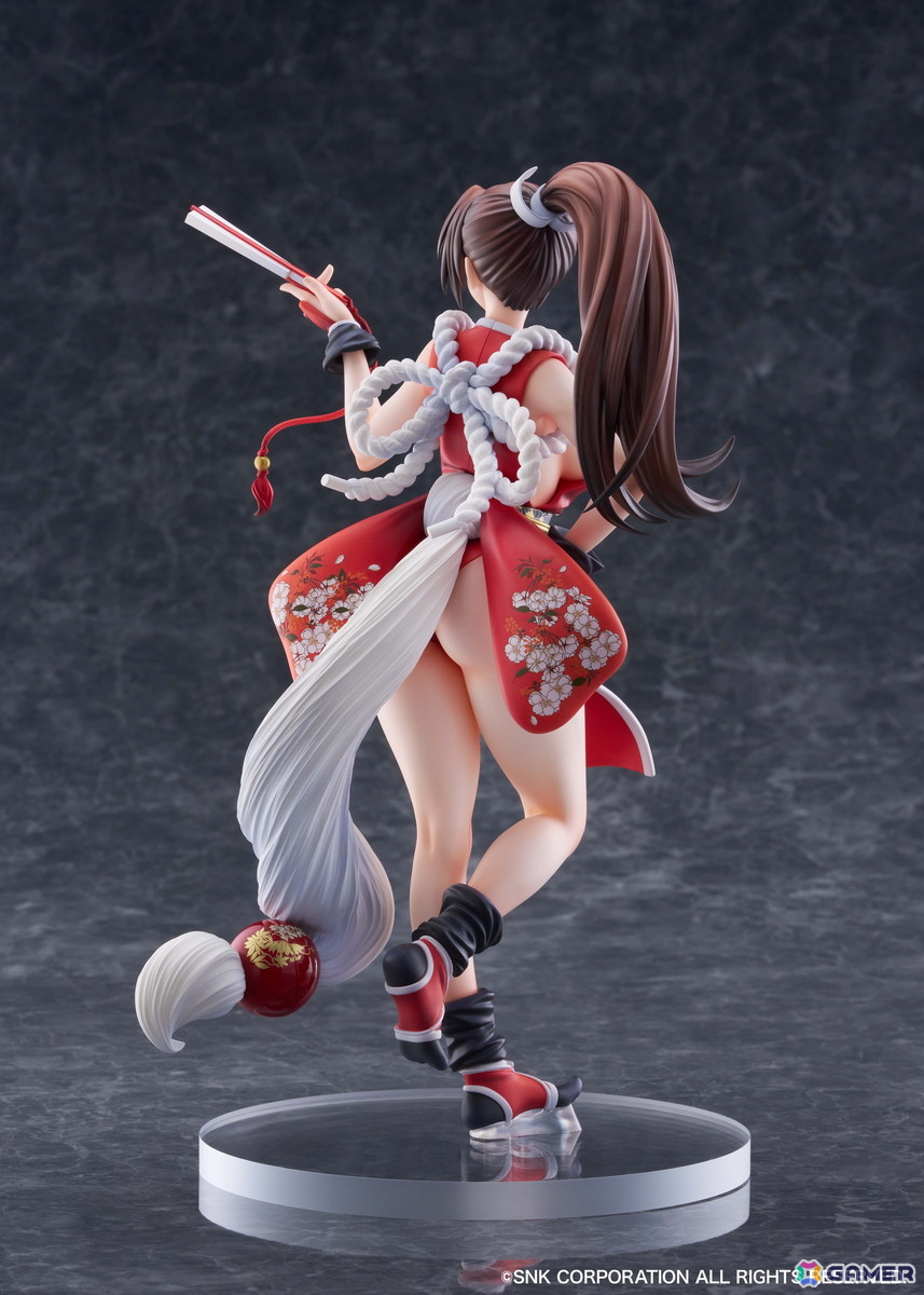 「THE KING OF FIGHTERS XV」不知火流忍術を継承するくノ一・不知火舞がフィギュア化!hncl先生が描き下ろした色気と余裕を漂わせる表情や佇まいを再現の画像