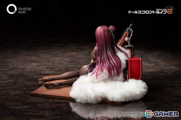 「ドルフロ2」より戦術人形・マキアートが艶やかな「花影重」スキンの姿で立体化！しとやかで色気漂うポージングを1/6スケールで忠実に再現の画像11