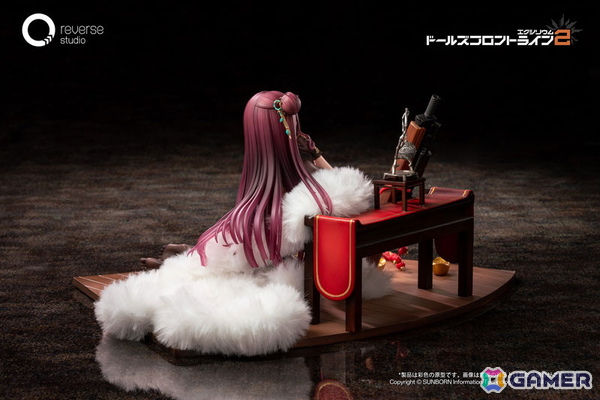 「ドルフロ2」より戦術人形・マキアートが艶やかな「花影重」スキンの姿で立体化！しとやかで色気漂うポージングを1/6スケールで忠実に再現の画像12