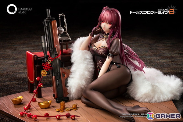 「ドルフロ2」より戦術人形・マキアートが艶やかな「花影重」スキンの姿で立体化！しとやかで色気漂うポージングを1/6スケールで忠実に再現の画像14