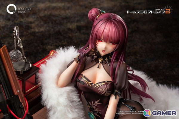 「ドルフロ2」より戦術人形・マキアートが艶やかな「花影重」スキンの姿で立体化！しとやかで色気漂うポージングを1/6スケールで忠実に再現の画像20
