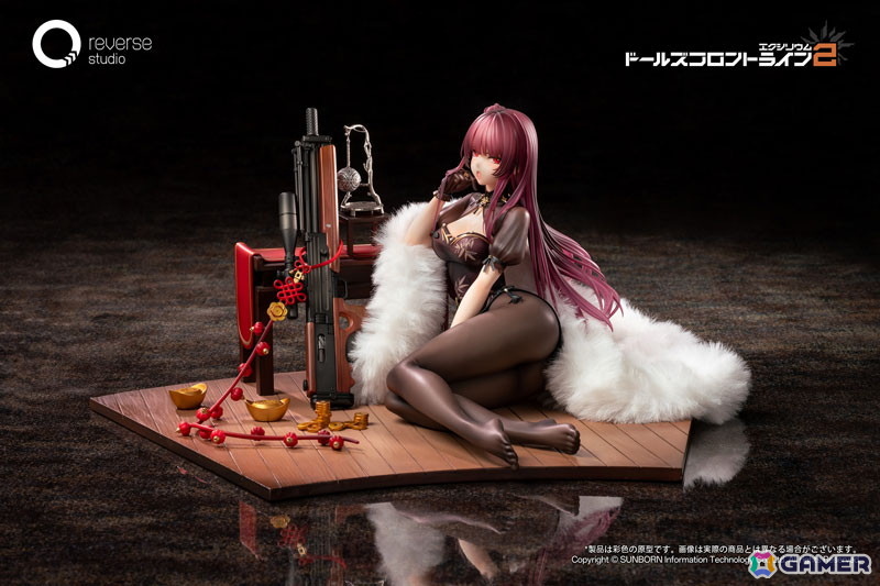 「ドルフロ2」より戦術人形・マキアートが艶やかな「花影重」スキンの姿で立体化！しとやかで色気漂うポージングを1/6スケールで忠実に再現の画像10