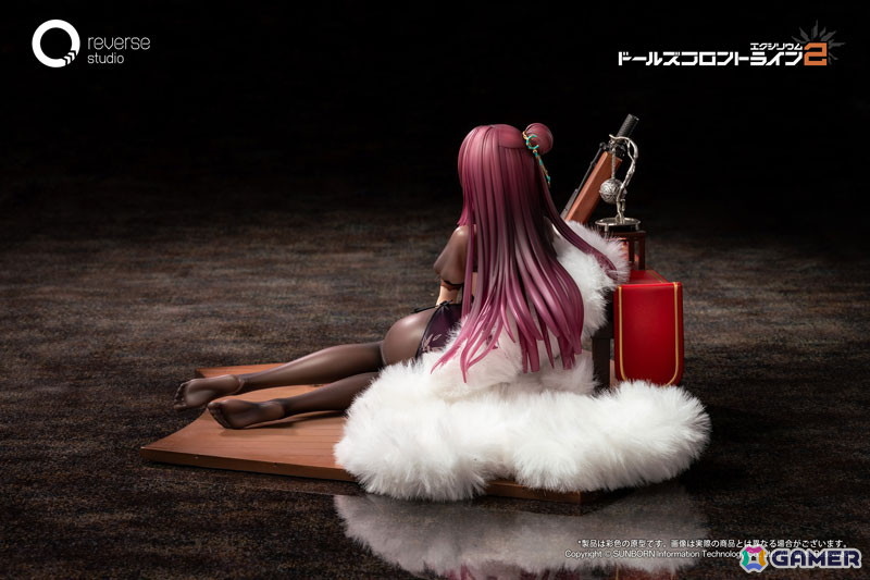 「ドルフロ2」より戦術人形・マキアートが艶やかな「花影重」スキンの姿で立体化！しとやかで色気漂うポージングを1/6スケールで忠実に再現の画像11
