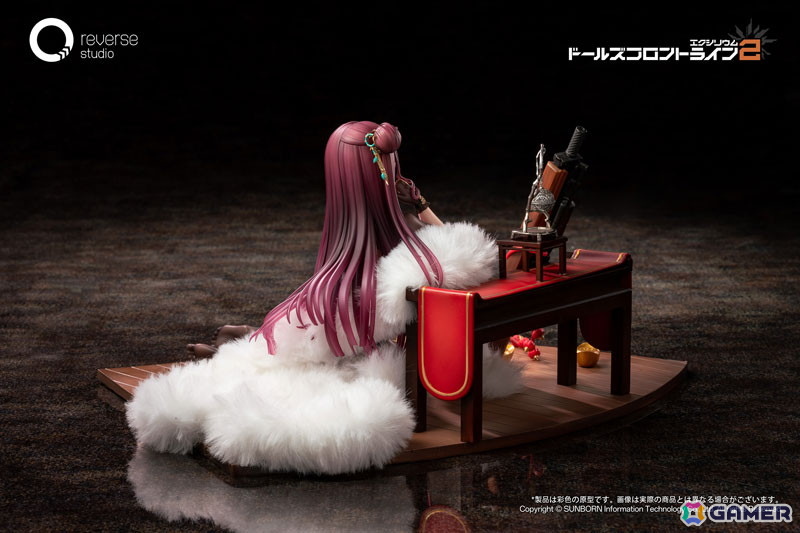 「ドルフロ2」より戦術人形・マキアートが艶やかな「花影重」スキンの姿で立体化！しとやかで色気漂うポージングを1/6スケールで忠実に再現の画像12