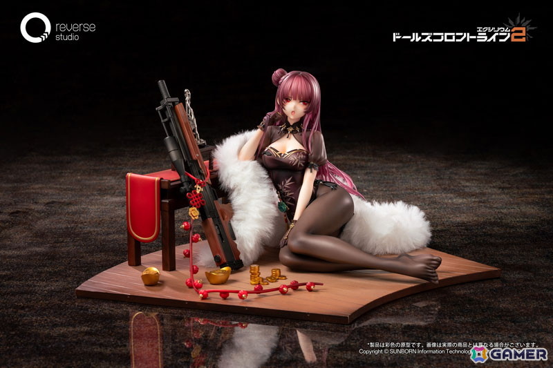 「ドルフロ2」より戦術人形・マキアートが艶やかな「花影重」スキンの姿で立体化！しとやかで色気漂うポージングを1/6スケールで忠実に再現の画像13