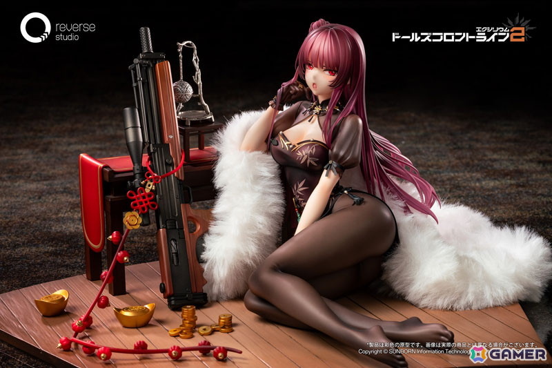 「ドルフロ2」より戦術人形・マキアートが艶やかな「花影重」スキンの姿で立体化！しとやかで色気漂うポージングを1/6スケールで忠実に再現の画像14