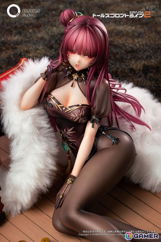 「ドルフロ2」より戦術人形・マキアートが艶やかな「花影重」スキンの姿で立体化！しとやかで色気漂うポージングを1/6スケールで忠実に再現の画像17