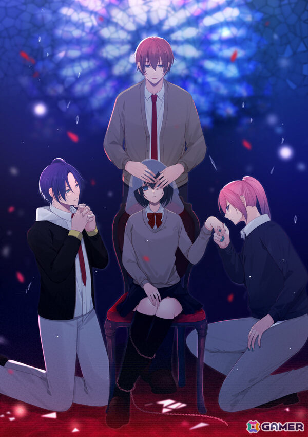 攻略対象全員ヤンデレの乙女ゲーム「闇ゆく君に花束を～Bouquet for you in the dark～」が5月26日に発売！の画像1